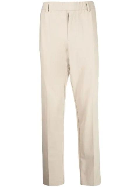 high-rise straight-leg trousers by JAMES PERSE