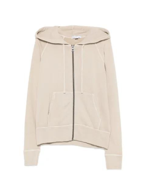 hoodied zip hoodie by JAMES PERSE