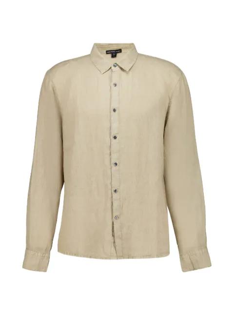 long-sleeve linen shirt by JAMES PERSE