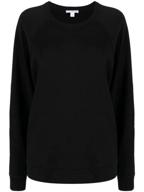 loose-fit terry sweatshirt by JAMES PERSE