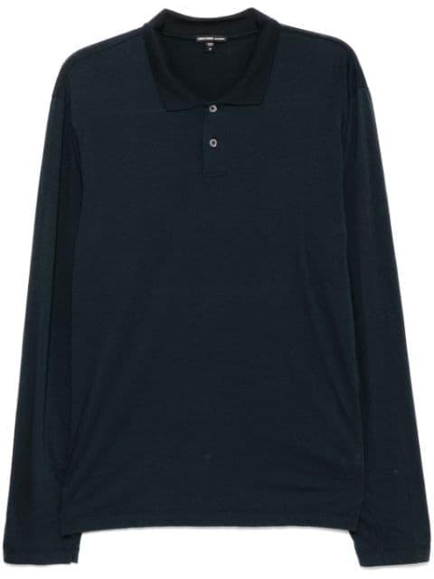 luxe Lotus polo shirt by JAMES PERSE