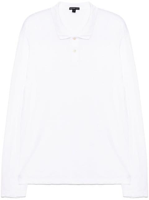 luxe Lotus polo shirt by JAMES PERSE