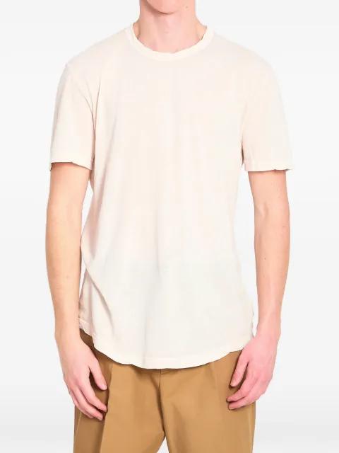 ribbed crew neck cotton T-shirt by JAMES PERSE