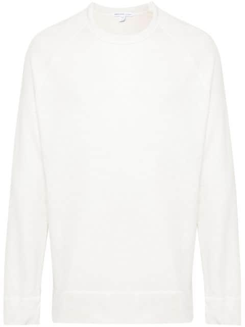 ribbed crewneck sweatshirt by JAMES PERSE