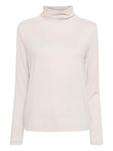 roll neck long-sleeved jumper by JAMES PERSE