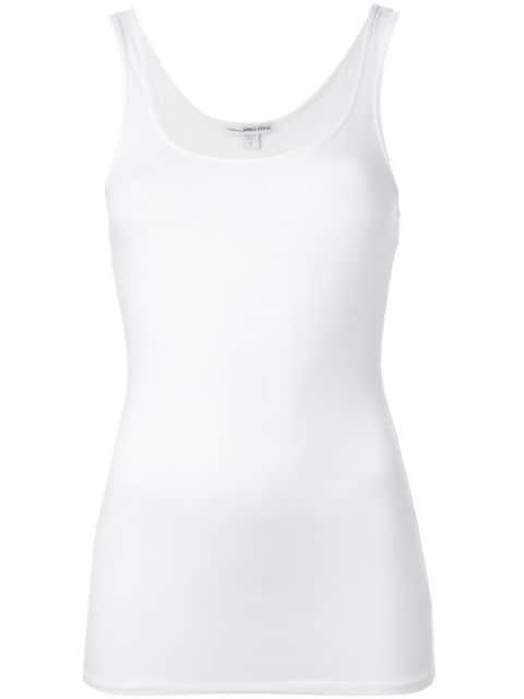 scoop-neck tank top by JAMES PERSE