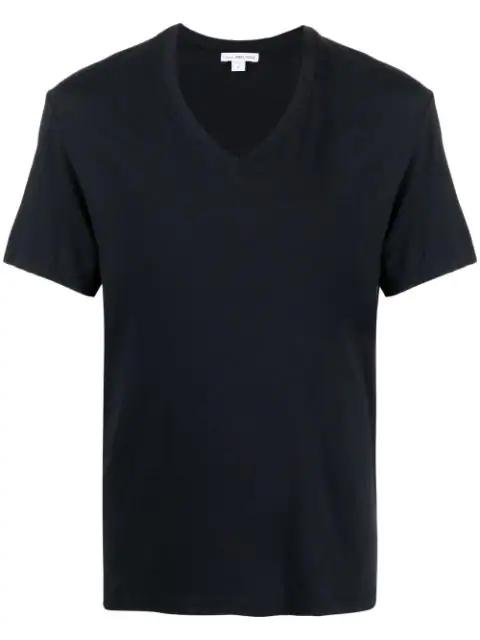 short-sleeve v-neck T-shirt by JAMES PERSE