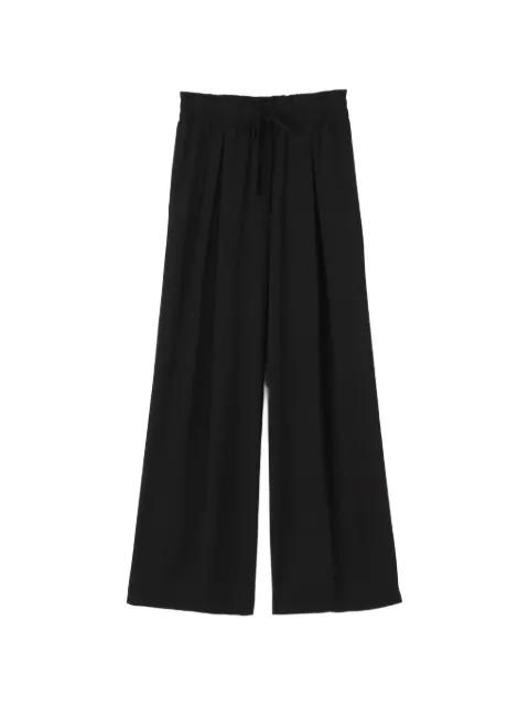 soft-matte pleated trousers by JAMES PERSE