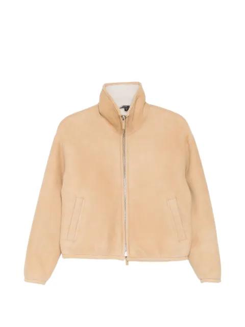 suede shearling jacket by JAMES PERSE