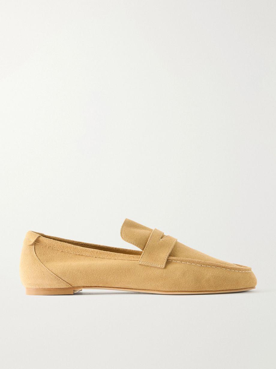 Leather penny loafers by JAMIE HALLER