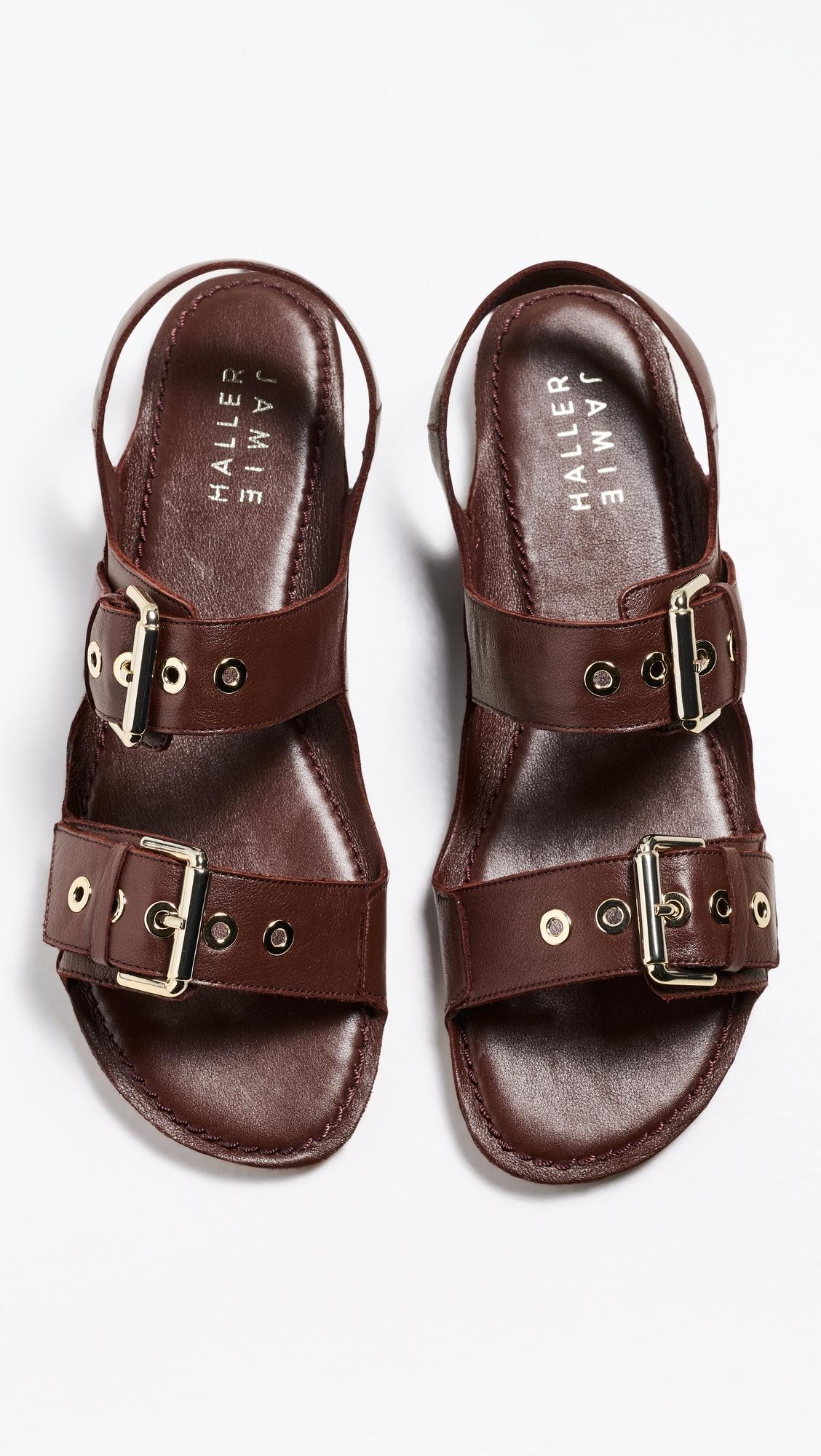 The Double Buckle Sandals by JAMIE HALLER