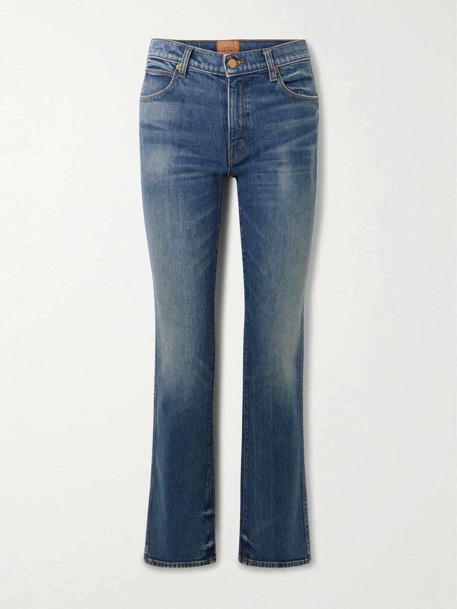 The Freddie mid-rise slim-fit jeans by JAMIE HALLER