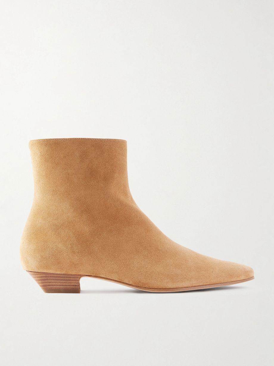 The Lennon suede ankle boots by JAMIE HALLER