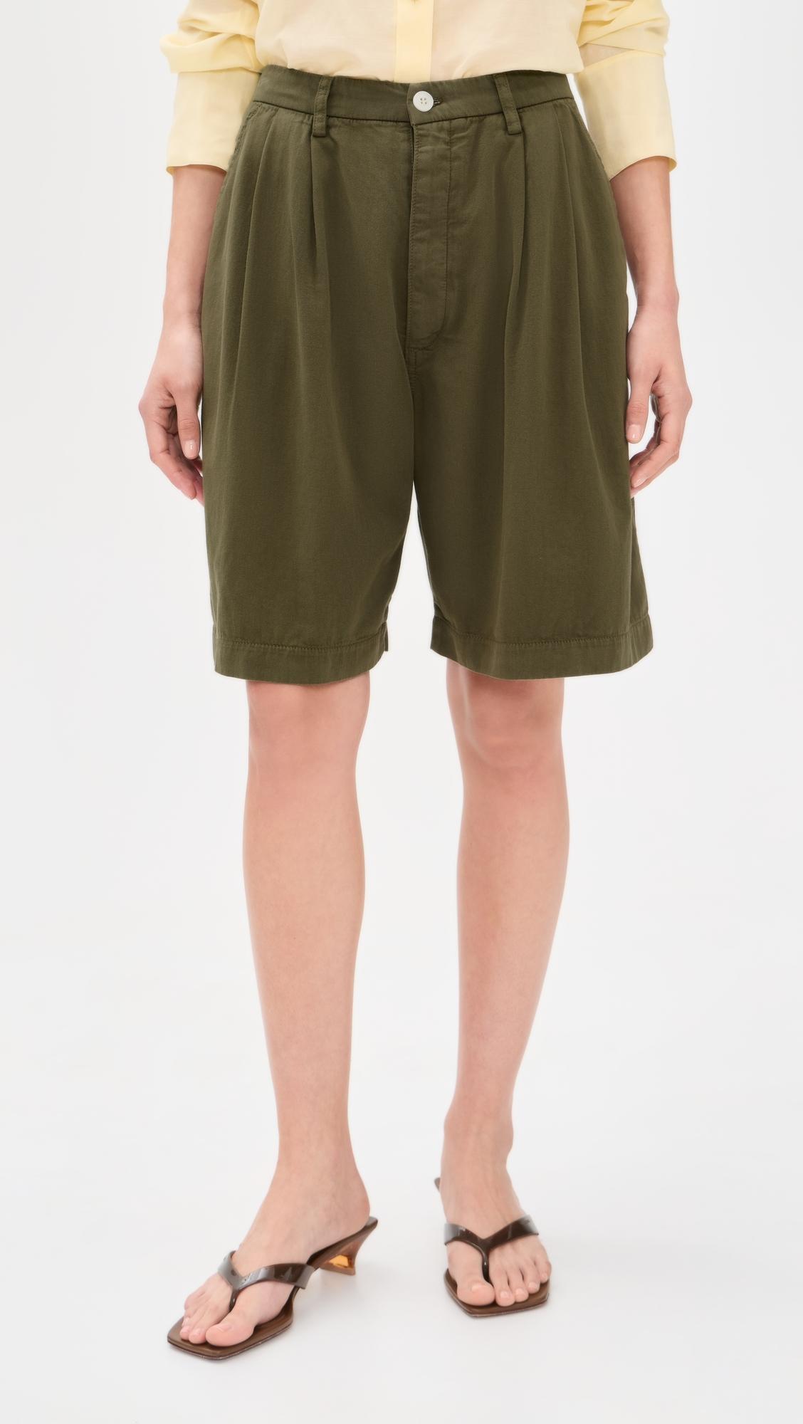 The Pleat Shorts by JAMIE HALLER