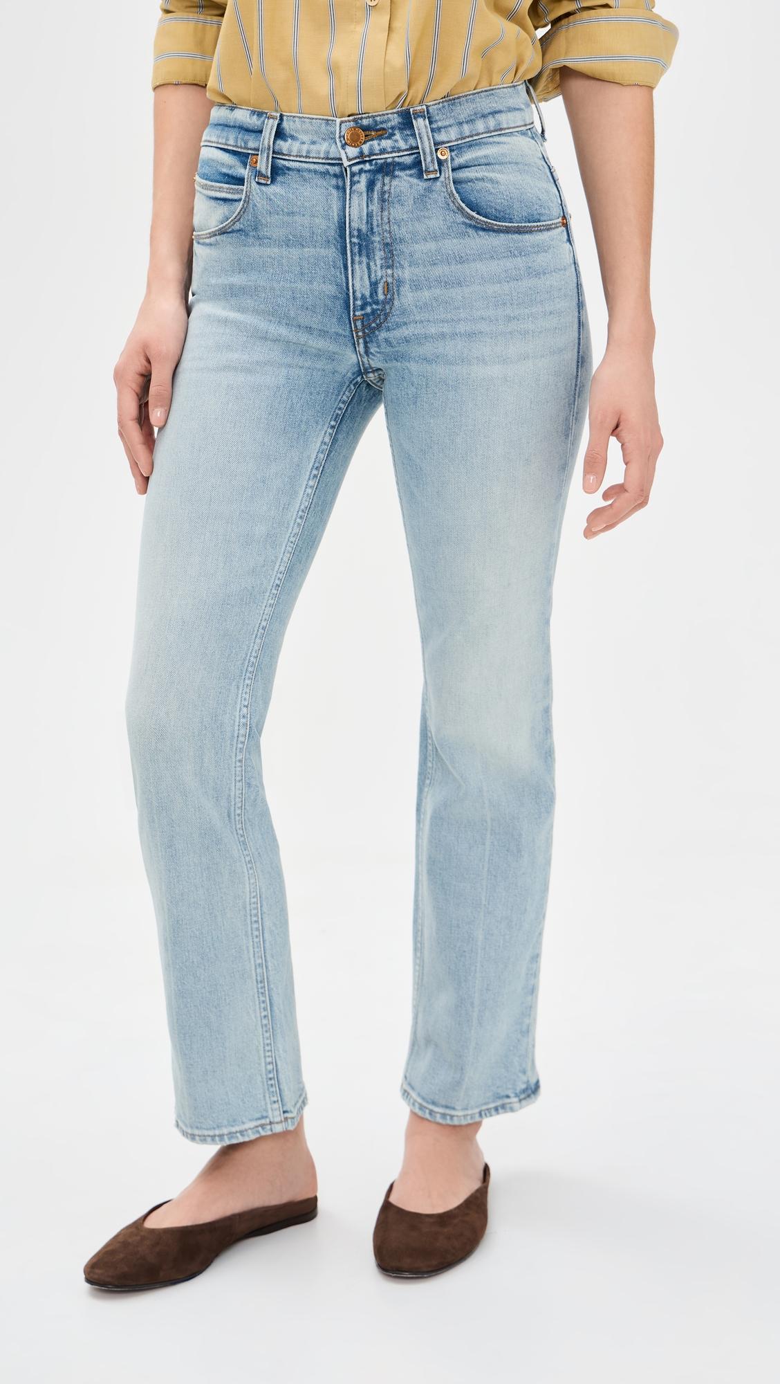 The Rooney Mid Jeans In Light Vintage by JAMIE HALLER