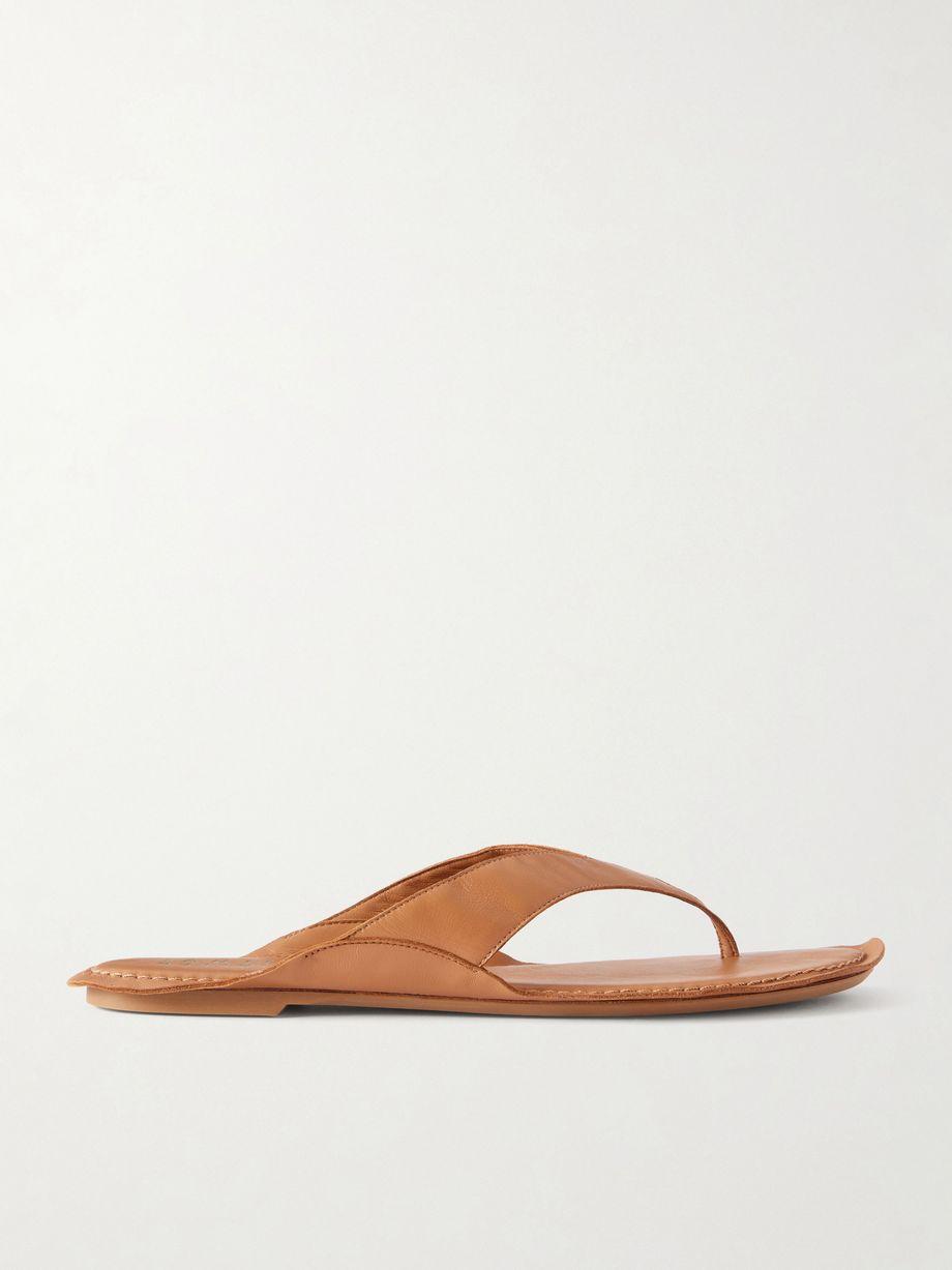 The San Diego leather thong sandals by JAMIE HALLER