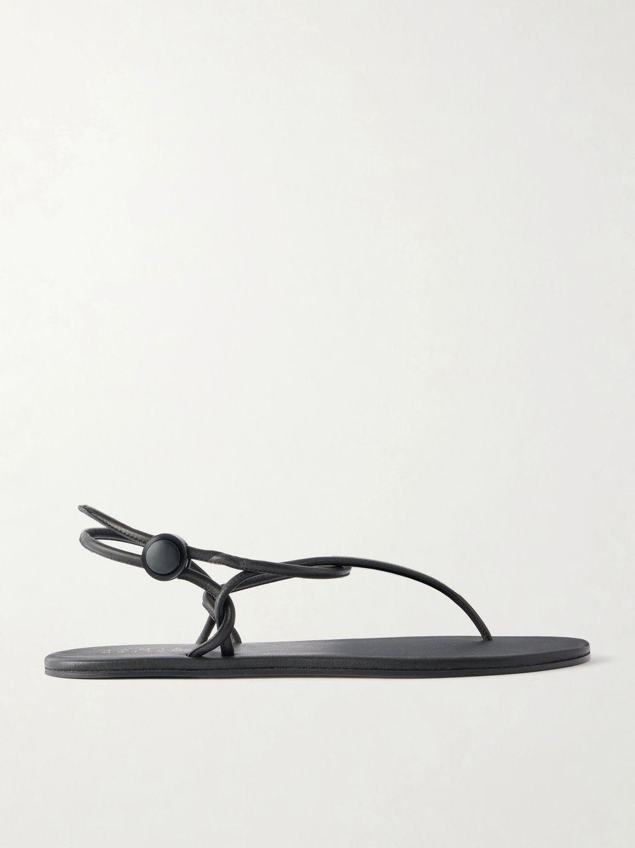 The String Theory leather thong sandals by JAMIE HALLER