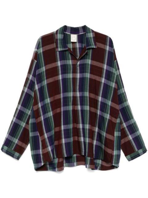 Madras-check shirt by JAN JAN VAN ESSCHE