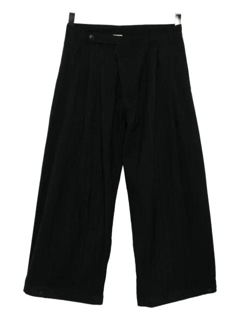 pleated wool trousers by JAN JAN VAN ESSCHE