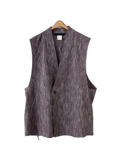 pocket button vest by JAN JAN VAN ESSCHE