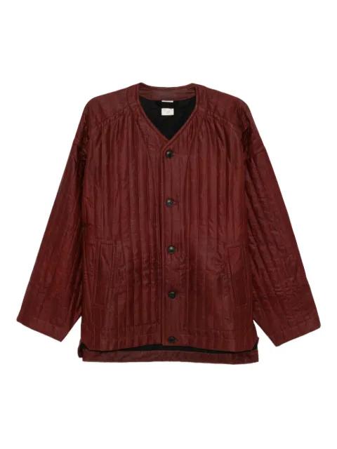 silk padded jacket by JAN JAN VAN ESSCHE