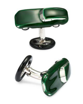 Vintage Sports Car Cufflinks by JAN LESLIE