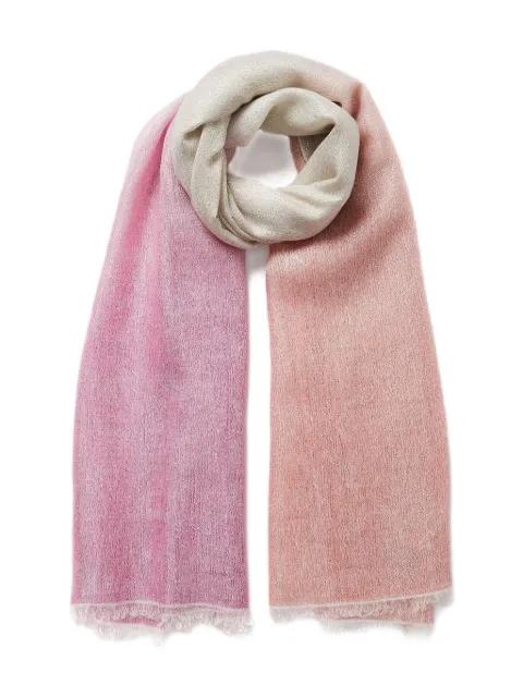 ombre-effect scarf by JANE CARR