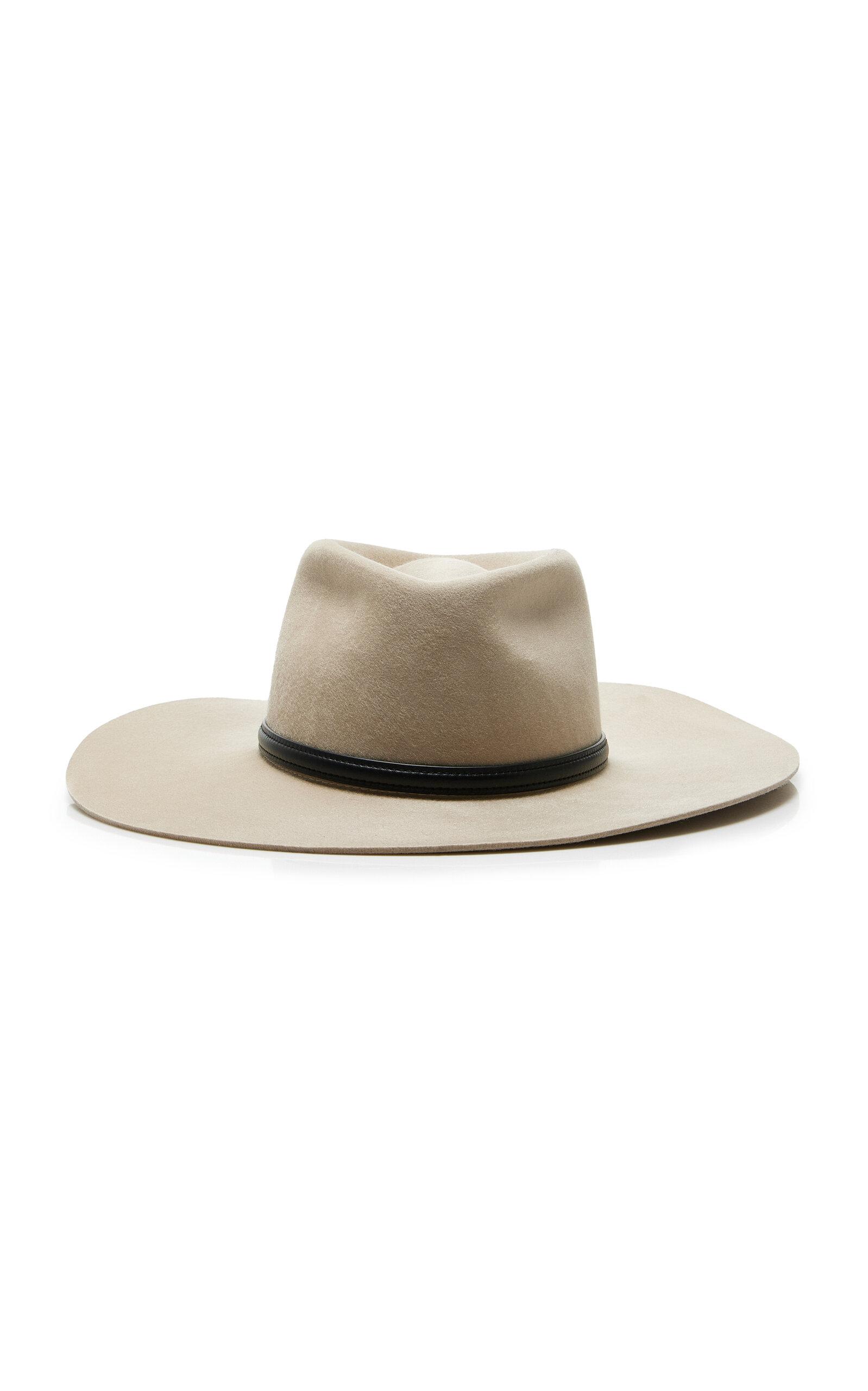 Janessa Leone Beck Wool Fedora - Moda Operandi by JANESSA LEONE