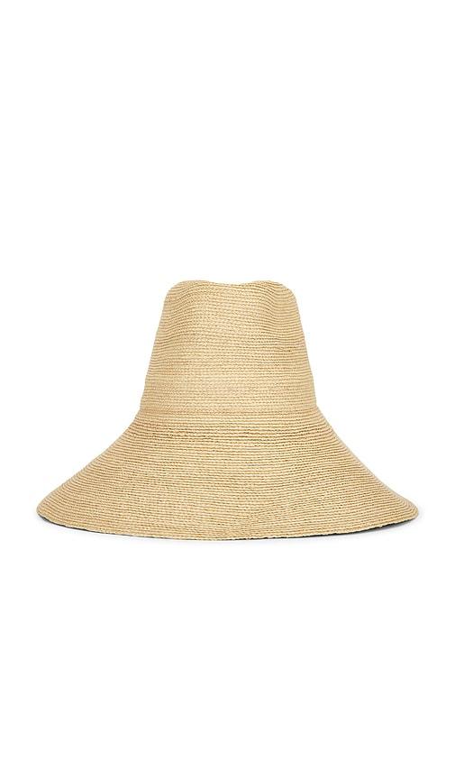 Janessa Leone Colette Hat in Beige by JANESSA LEONE