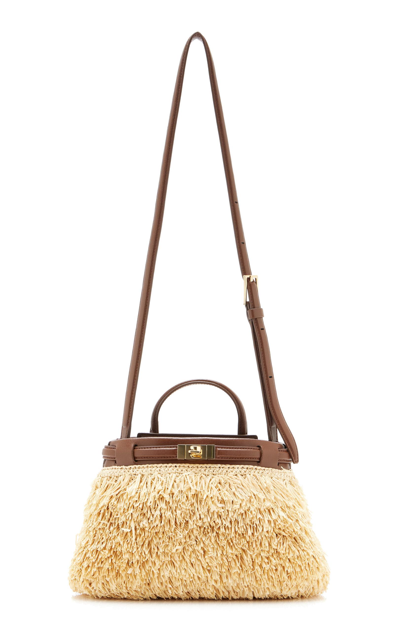 Janessa Leone Exclusive La Isla Mini Leoné Raffia Bag - Moda Operandi by JANESSA LEONE