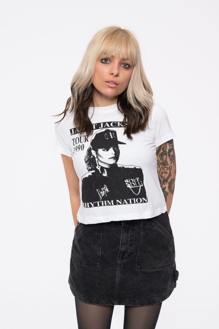 Rhythm Nation Crop Top by JANET JACKSON