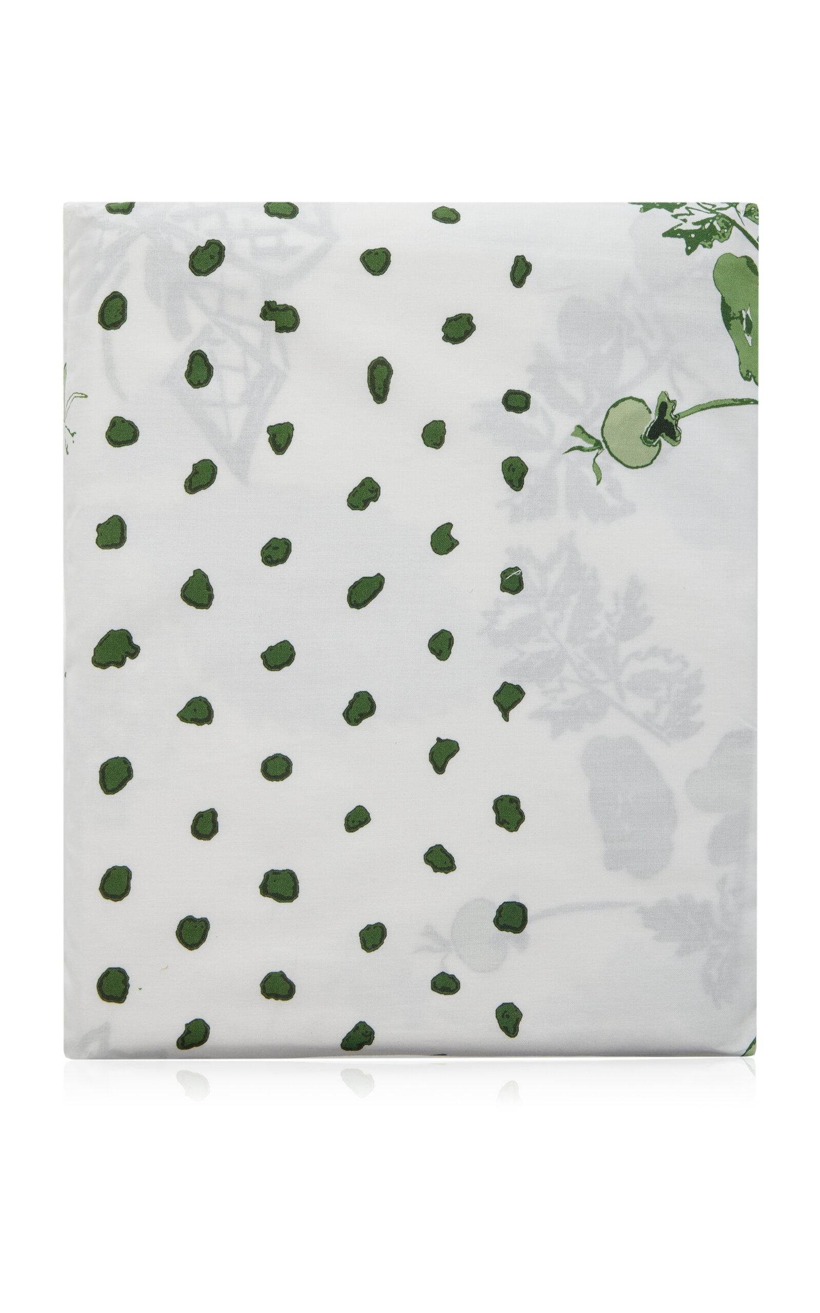 Janie Kruse Garnett - Fitted Cotton Crib Sheet - Green - Moda Operandi by JANIE KRUSE GARNETT