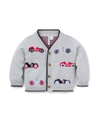 Boys' Baby Race Car Cardigan - Baby by JANIE&JACK Boys' Baby Race Car Cardigan - Baby by JANIE&JACK