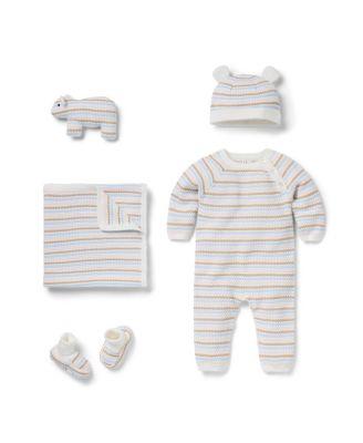Boys' Bundle of Love Striped Textured Knit Gift Set - Baby by JANIE&JACK