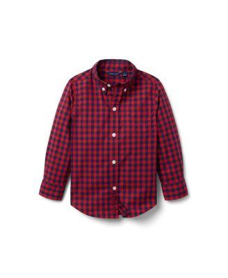 Boys' Gingham Flannel Shirt - Baby by JANIE&JACK