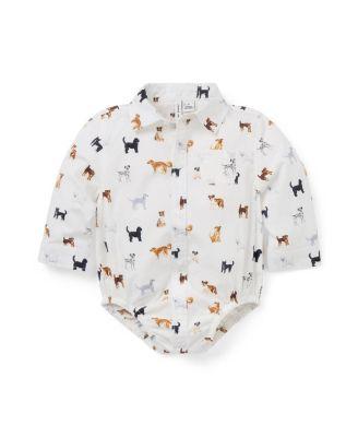 Boys' Poplin Dog Friends Bodysuit - Baby by JANIE&JACK