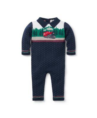 Boys' Train Collared One-Piece - Baby by JANIE&JACK