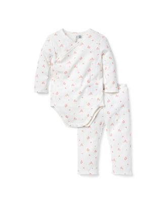 Girls' Bunny Pointelle Wrap Matching Set - Baby by JANIE&JACK