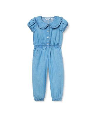 Girls' Chambray Ruffle Jumpsuit - Baby by JANIE&JACK