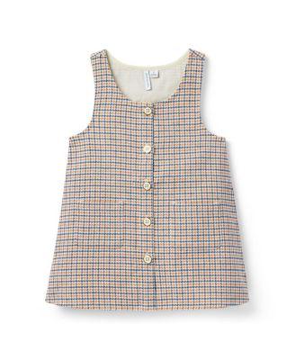 Girls' Houndstooth Jacquard Jumper - Baby by JANIE&JACK
