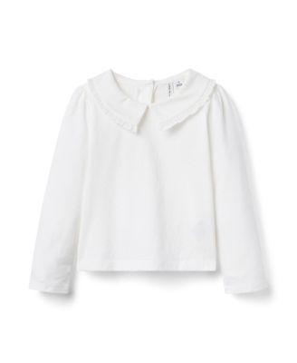 Girls' Ruffle Collar Top - Baby by JANIE&JACK