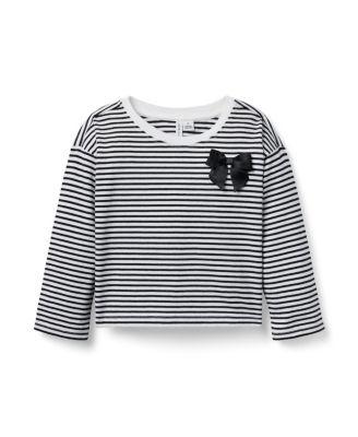 Girls' Striped Bow Top - Baby by JANIE&JACK