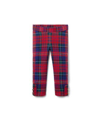 Girls' Tartan Button Cuff Pant - Baby by JANIE&JACK