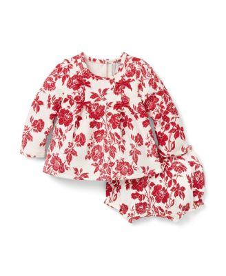 Girls' The Floral Quilted Bow Dress - Baby by JANIE&JACK