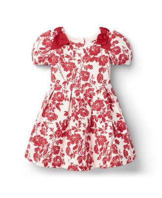 Girls' The Floral Quilted Bow Dress - Baby by JANIE&JACK