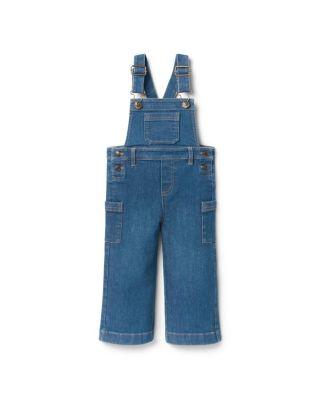 Unisex Denim Overall In Medium Wash by JANIE&JACK