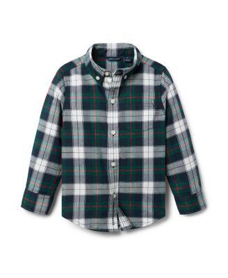Unisex Tartan Flannel Shirt - Little Kid by JANIE&JACK
