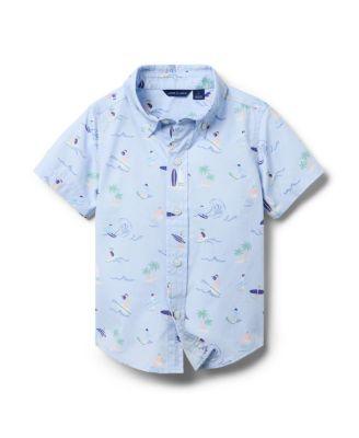 Unisex The Poplin Shirt by JANIE&JACK