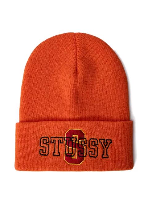 logo plain knit beanie by JASON MARKK