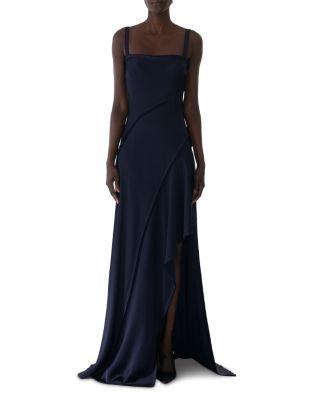 Crepe Back Satin Slip Dress by JASON WU